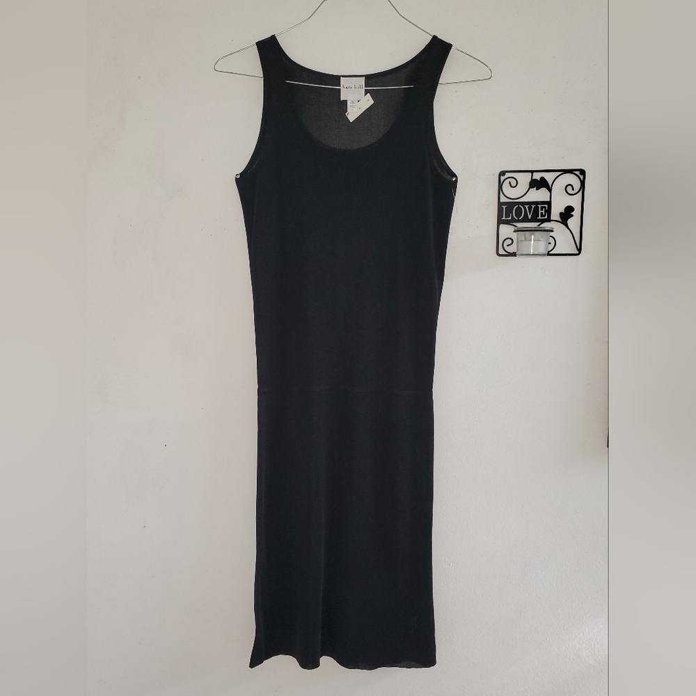Kate Hill Sleeveless Shift Midi Dress - NWT